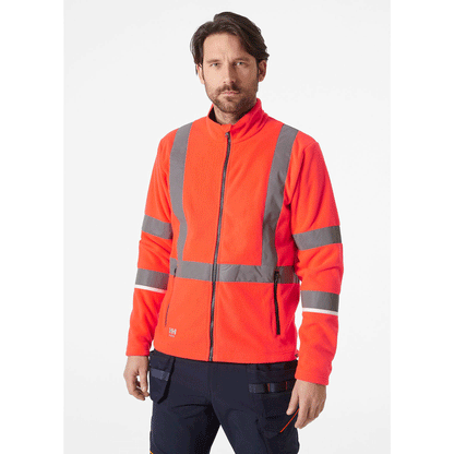 Helly Hansen 72172 UC-ME Hi-Vis Fleece Jacket