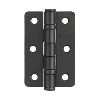 Deanta Black Steel BSEN 1935 Rated Hinges 76 x 50 x 2mm (Pack of 2)