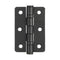 Deanta Black Steel BSEN 1935 Rated Hinges 76 x 50 x 2mm (Pack of 2)