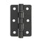 Deanta Black Steel BSEN1935 Pair Hinges - 76mm x 50mm x 2mm