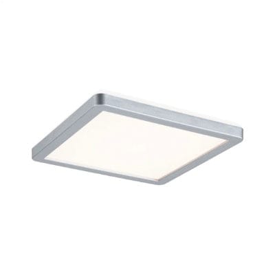 Atria Shine Backlight Square LED Panel 190x190mm Warm White - Chrome