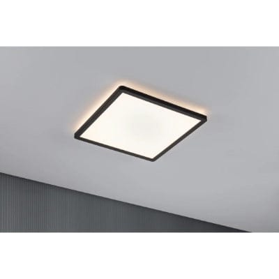 Atria Shine Backlight Square LED Panel 420x420mm Neutral White - Black