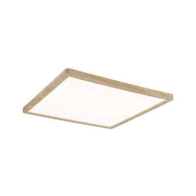 Atria Shine Backlight Square LED Panel 293x293mm Neutral White - Wood Look
