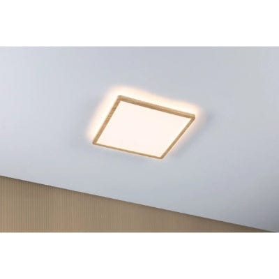 Atria Shine Backlight Square LED Panel 293x293mm Neutral White - Wood Look