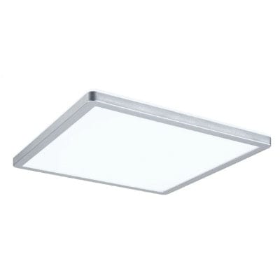 Atria Shine Backlight Square LED Panel 420x420mm Warm White - Chrome