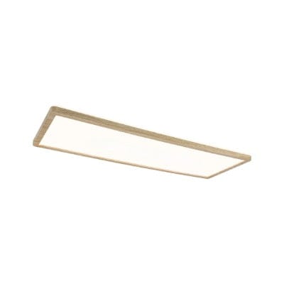 Atria Shine Backlight Square LED Panel 580x200mm Warm White - Wood Look