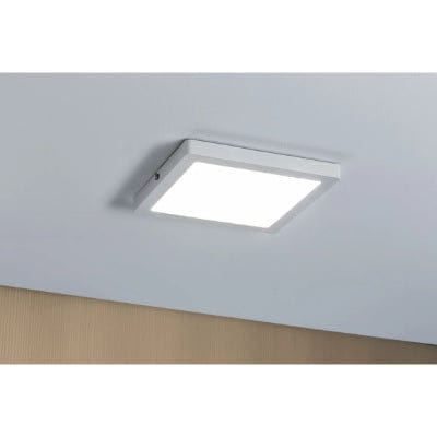 Atria Square LED Panel 220x220mm Warm White - White