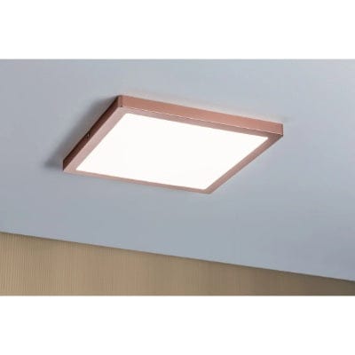 Atria Square LED Panel 300x300mm Neutral White - Rosé Gold