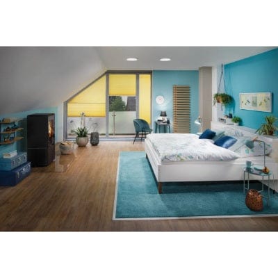 Atria Round LED Panel 300mm Warm White - White