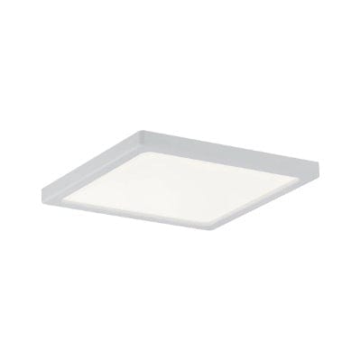 Areo Square LED Recessed Panel 120x120mm Warm White - White