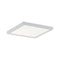 Areo Square LED Recessed Panel 120x120mm Warm White - White