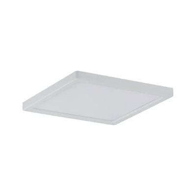 Areo Square LED Recessed Panel 120x120mm Warm White - White
