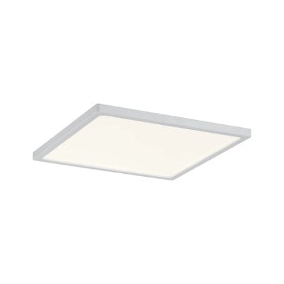 Areo Square LED Recessed Panel 180x180mm Warm White - White