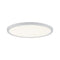 Areo Round LED Recessed Panel 180mm Warm White - White