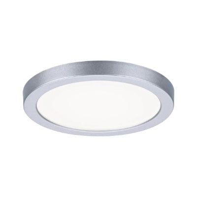 Areo VariFit Round LED Recessed Panel 118mm Neutral White - Chrome