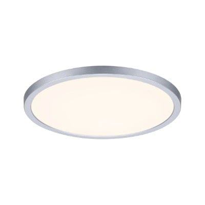 Areo VariFit Round LED Recessed Panel 230mm Warm White - Chrome