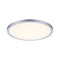 Areo VariFit Round LED Recessed Panel 230mm Warm White - Chrome