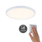 Areo VariFit Round LED Recessed Panel 230mm Warm White - White