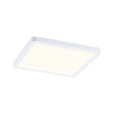 Areo VariFit Square LED Recessed Panel 175x175mm Warm White - White