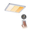 Areo VariFit Square LED Recessed Panel 175x175mm 3 Step Dim To Warm - Chrome