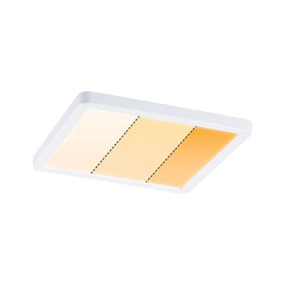 Areo VariFit Square LED Recessed Panel 175x175mm 3 Step Dim To Warm - White