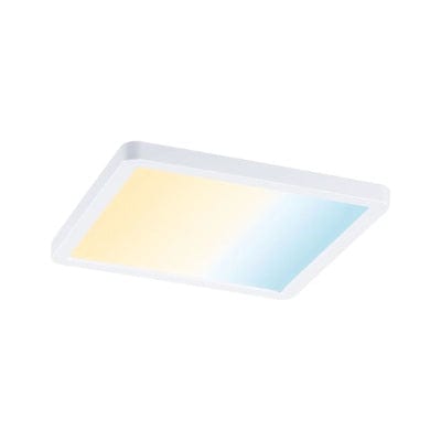 Areo VariFit Square LED Recessed Panel Smart Home Zigbee 175x175mm Tunable White - White