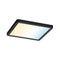 Areo VariFit Square LED Recessed Panel Smart Home Zigbee 175x175mm Tunable White - Black