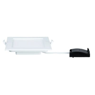 Square LED Recessed Panel IP44 220x220mm Neutral White - White