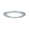 Round LED Recessed Panel IP44 170mm Neutral White - Chrome