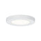 Round LED Recessed Panel Cover-it Promo 116mm Warm White - White