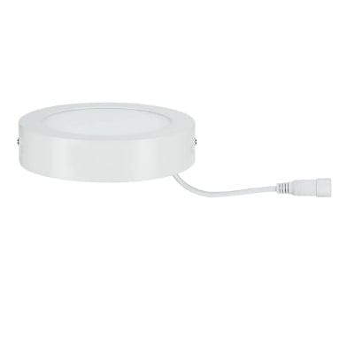 Lunar Round LED Panel 170mm Warm White - White