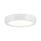 Lunar Round LED Panel 225mm Warm White - White