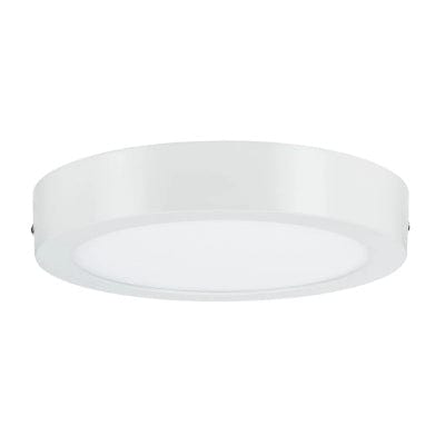 Lunar Round LED Panel 225mm Warm White - White