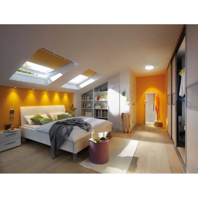 Lunar Round LED Panel 300mm Warm White - Chrome