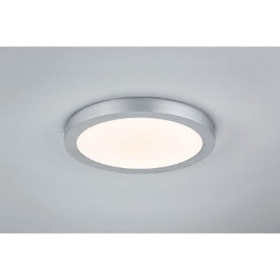 Lunar Round LED Panel 300mm Warm White - Chrome