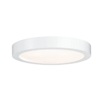 Lunar Round LED Panel 300mm Warm White - White