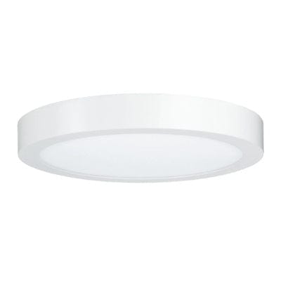 Lunar Round LED Panel 300mm Warm White - White