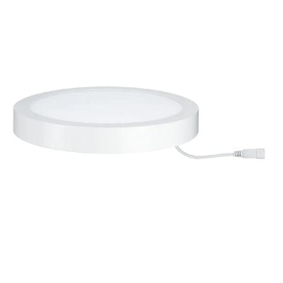Lunar Round LED Panel 300mm Warm White - White