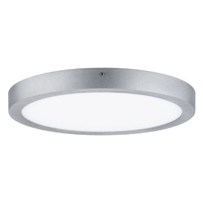 Lunar Round LED Panel 400mm Warm White - Chrome