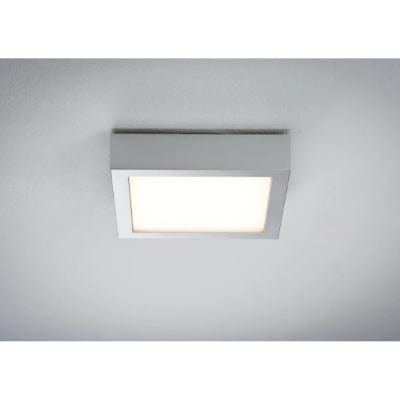 Lunar Square LED Panel 170x170mm Warm White - Chrome