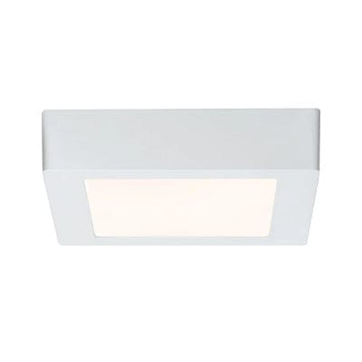 Lunar Square LED Panel 170x170mm Warm White - White