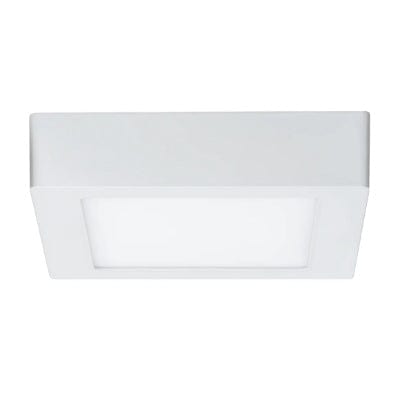 Lunar Square LED Panel 170x170mm Warm White - White