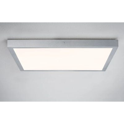 Lunar Square LED Panel 600x600mm Warm White - Chrome
