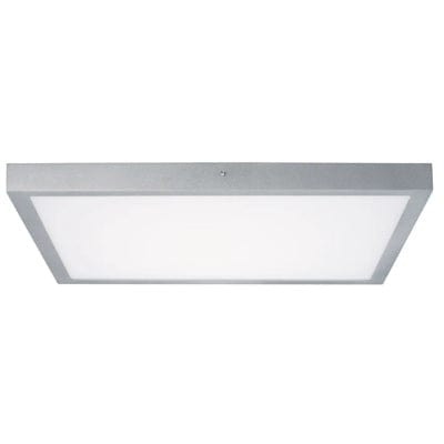 Lunar Square LED Panel 600x600mm Warm White - Chrome