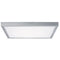 Lunar Square LED Panel 600x600mm Warm White - Chrome