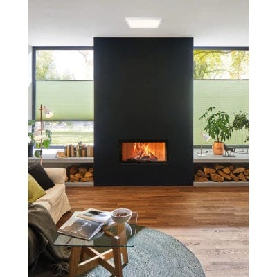 Lunar Square LED Panel 600x600mm Warm White - White