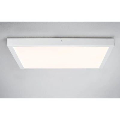 Lunar Square LED Panel 600x600mm Warm White - White