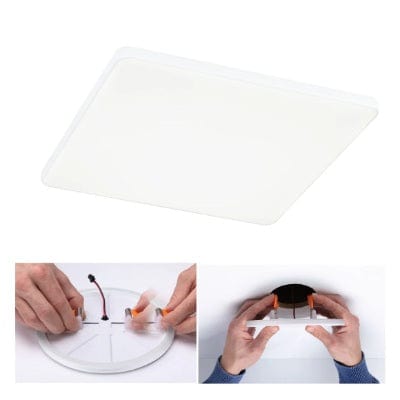 VariFit Veluna Edge Square LED Recessed Panel IP44 200x200mm Neutral White