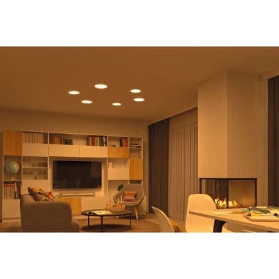 VariFit Veluna Square LED Recessed Panel Smart Home Zigbee 185x185mm Tunable White