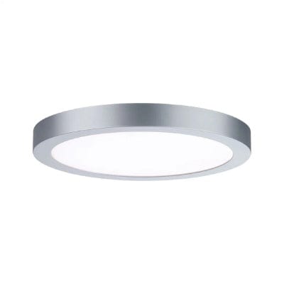 Abia Round LED Panel 300mm Warm White - Chrome